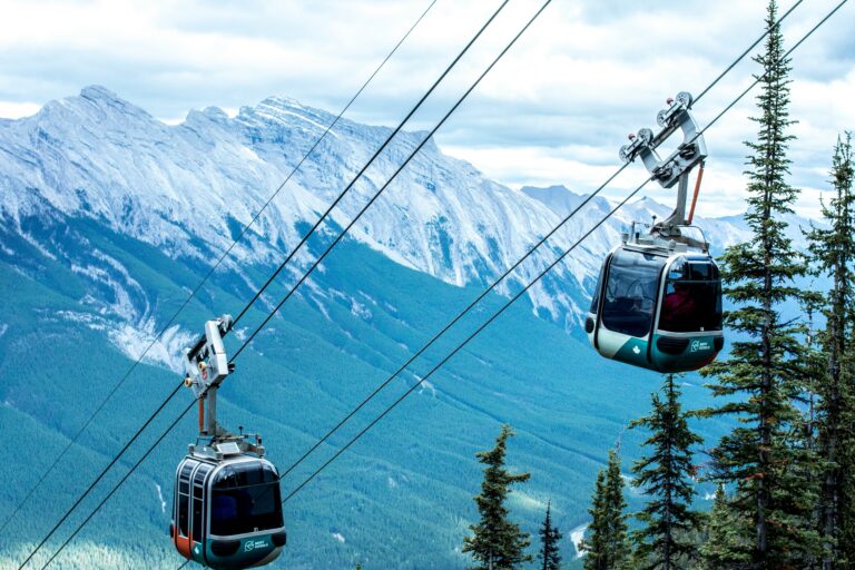 transportation to Sunshine gondola